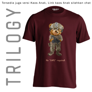 TRILOGY TRF 0087 Teddy Bear Hero Soldier
