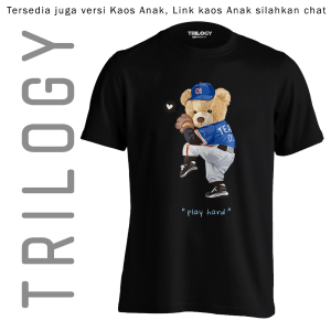 TRILOGY TRF 0102	Teddy Bear Baseball Play Hard