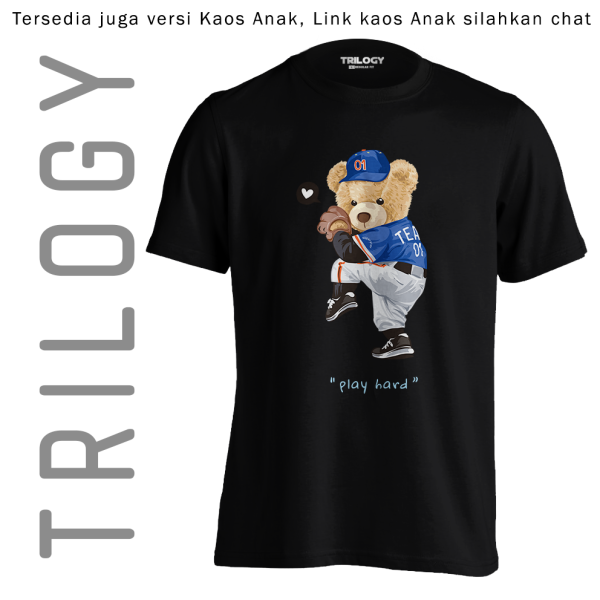TRILOGY TRF 0102	Teddy Bear Baseball Play Hard