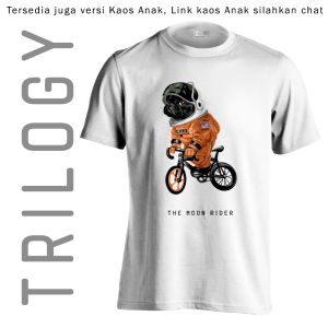 TRILOGY TRF 0117	Cute Pug Puppy The Moon Rider