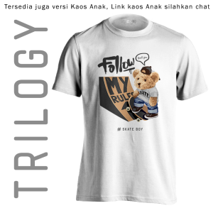 TRILOGY TRF 0165	Teddy Bear Skate Boy