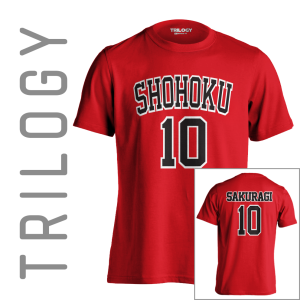 TRILOGY STI 0012 - Kaos Slam Dunk Shohoku 10 Sakuragi Hanamichi