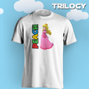 TRILOGY STT 0123 - Kaos Super Mario - Princess Peach