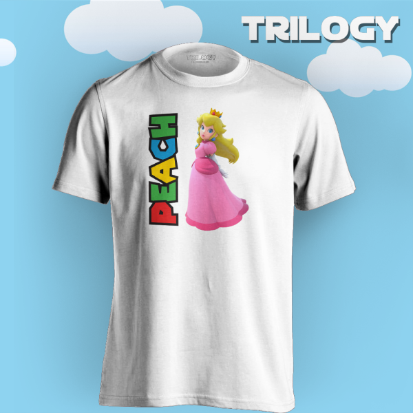 TRILOGY STT 0123 - Kaos Super Mario - Princess Peach