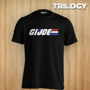 TRILOGY STT 0198 - Kaos G.I. Joe Logo - Vintage Cartoon