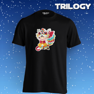 TRILOGY STT 0235 - Kaos Barongsai Imlek - Chinese New Year CNY