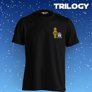 TRILOGY STT 0250 - Kaos Star Wars - R2D2 & C3PO Emblem