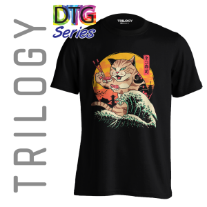 TRILOGY TRG 0307 - Kaos Sushi Cat Vintage