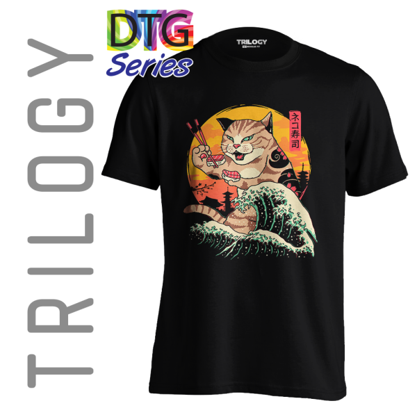 TRILOGY TRG 0307 - Kaos Sushi Cat Vintage