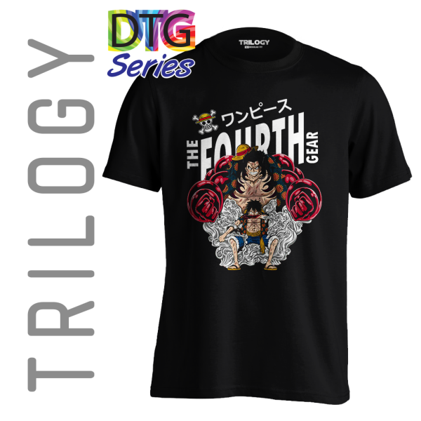 TRILOGY TRG 0396 - Kaos One Piece - Luffy Fourth Gear Black