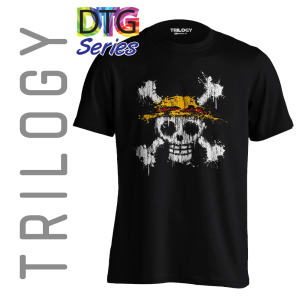 TRILOGY TRG 0400 - Kaos One Piece Straw Hat Logo Distress