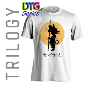 TRILOGY TRG 0501 - Kaos Dragon Ball - Kid Goku Silhouette