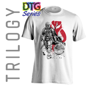 TRILOGY TRG 0517 - Kaos Star Wars Mandalorian - Din Djardin & Grogu