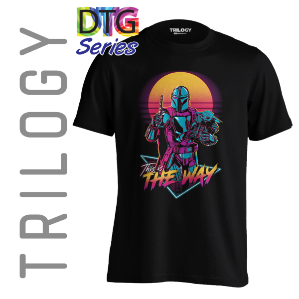TRILOGY TRG 0523 - Kaos Star Wars Mandalorian - This is The Way Retro