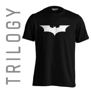 TRILOGY STT 0495 - Kaos Batman Dark Knight Logo White