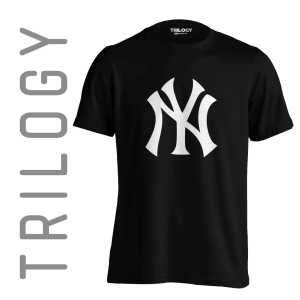 TRILOGY STT 0508 - Kaos Baseball New York NY Yankees Logo White