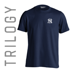 TRILOGY STT 0509 - Kaos Baseball New York NY Yankees Emblem White