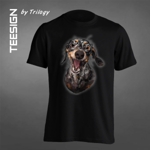 TRILOGY TEE 0004 - Kaos Dachshund