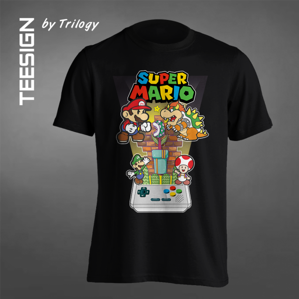 TRILOGY TEE 0007 - Kaos Super Mario Bros