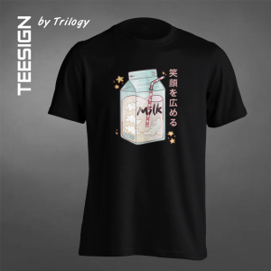 TRILOGY TEE 0016 - Kaos Japanese Kawaii Milk