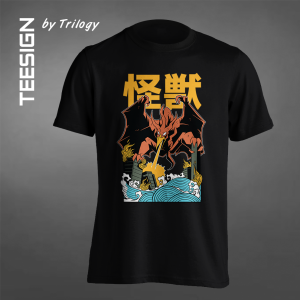 TRILOGY TEE 0022 - Kaos Japanese Monster Kaiju