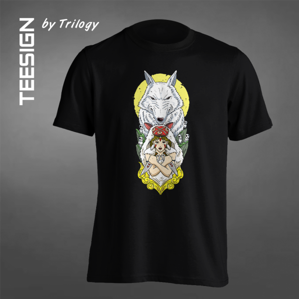 TRILOGY TEE 0028 - Kaos Princess Mononoke