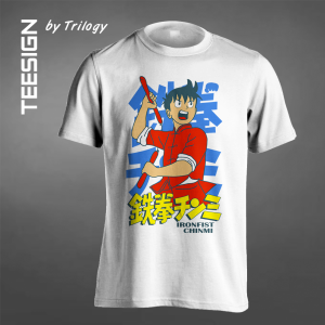 TRILOGY TEE 0033 - Kaos Kungfu Boy Iron Fist Chinmi
