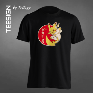 TRILOGY TEE 0043 - Kaos Pokemon Pikachu
