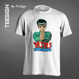 TRILOGY TEE 0051 - Kaos Yu Yu Hakusho Yusuke Spirit Gun