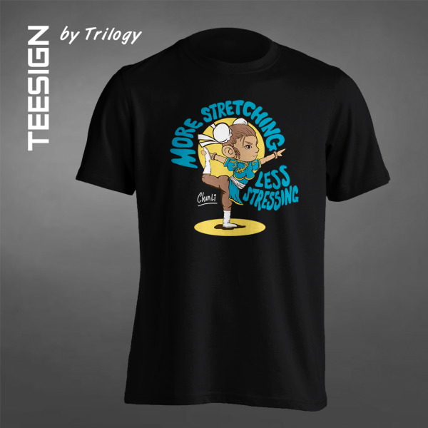 TRILOGY TEE 0054 - Kaos Street Fighter Chun Li Yoga