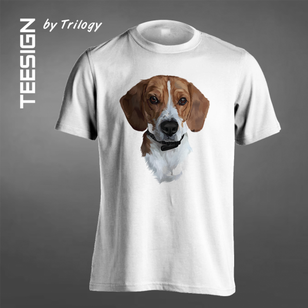 TRILOGY TEE 0058 - Kaos Beagle