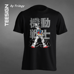 TRILOGY TEE 0083 - Kaos Gundam RX Distressed
