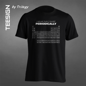 TRILOGY TEE 0088 - Kaos Periodic Table T Shirt