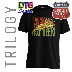 TRILOGY TRG 0652 - Kaos Drink Pizza Eat Beer