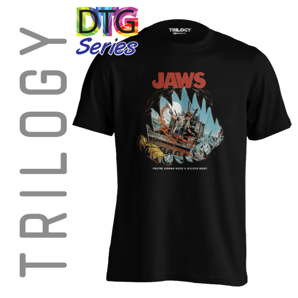 TRILOGY TRG 0741 - Kaos Jaws Fan Art Retro