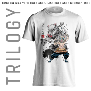 TRILOGY TRG 0870 - Kaos Demon Slayer Kimetsu no Yaiba - Inosuke
