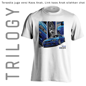 TRILOGY TRG 0878 - Kaos Nissan Skyline GTR R34