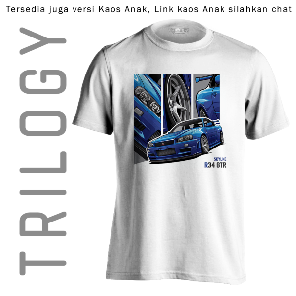 TRILOGY TRG 0878 - Kaos Nissan Skyline GTR R34