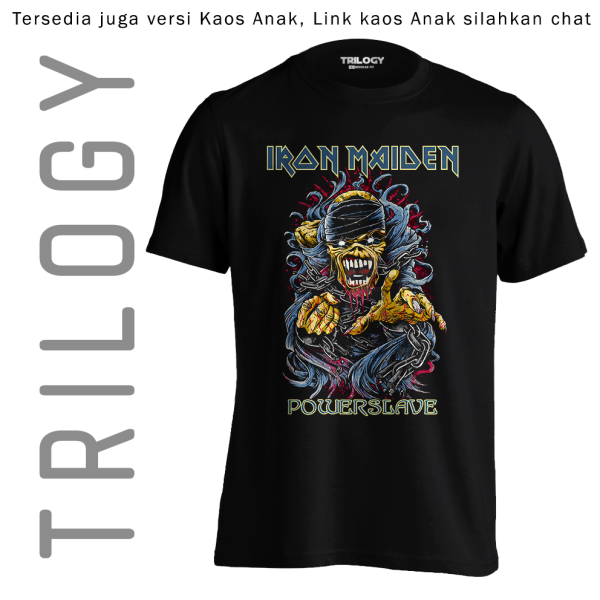 TRILOGY TRG 0895 - Kaos Iron Maiden - Powerslave