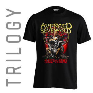 TRILOGY TRF 0471	Kaos Avenged Sevenfold - Hail to the King - Heavy Metal Rock Band Classic Retro Vintage