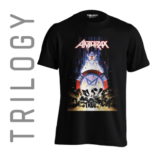 TRILOGY TRF 0490	Kaos Anthrax - Music Mass Destruction - Heavy Metal Rock Band Classic Retro Vintage