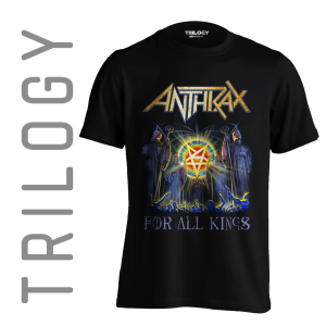TRILOGY TRF 0491	Kaos Anthrax - For All Kings - Heavy Metal Rock Band Classic Retro Vintage