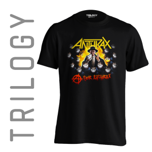 TRILOGY TRF 0492	Kaos Anthrax - A for Anthrax - Heavy Metal Rock Band Classic Retro Vintage