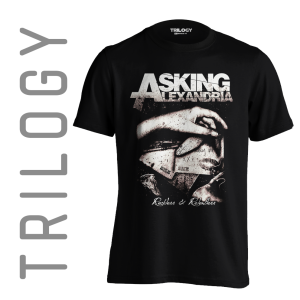 TRILOGY TRF 0495	Kaos Asking Alexandria - Rock Band Classic Retro Vintage