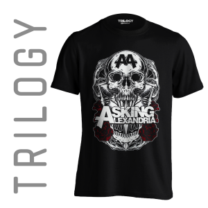 TRILOGY TRF 0496	Kaos Asking Alexandria - Rock Band Classic Retro Vintage