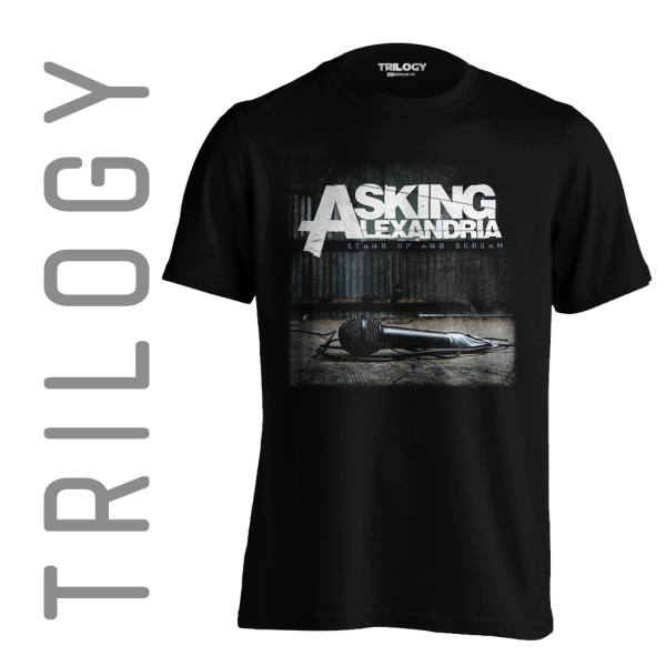 TRILOGY TRF 0498	Kaos Asking Alexandria - Rock Band Classic Retro Vintage
