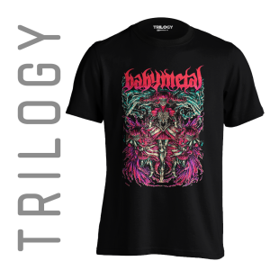 TRILOGY TRF 0500	Kaos Babymetal Baby Metal - Heavy Metal Rock Band Classic Retro Vintage