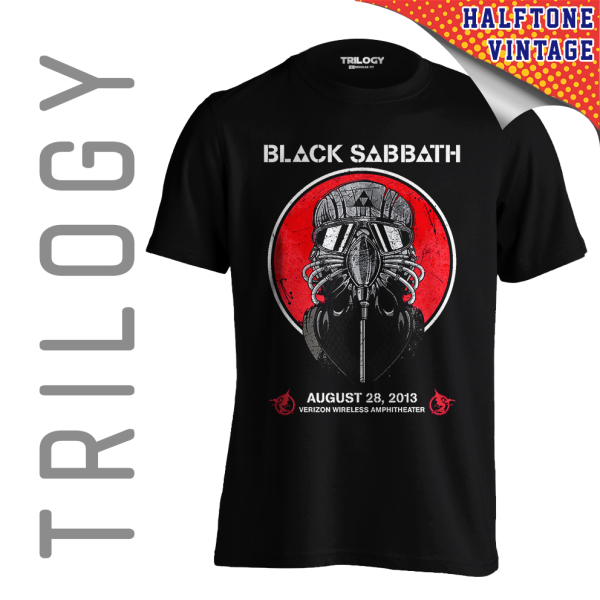 TRILOGY TRF 0517	Kaos Black Sabbath - Rock Band Classic Retro Vintage