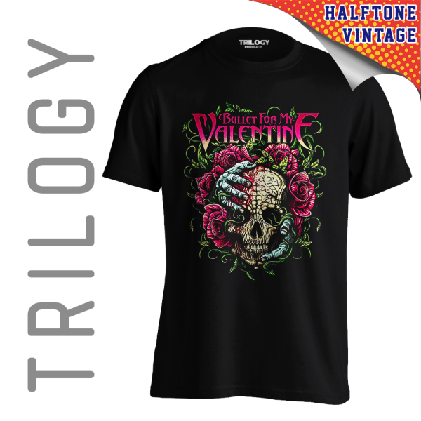 TRILOGY TRF 0523	Kaos Bullet for My Valentine - Heavy Metal Rock Band Classic Retro Vintage