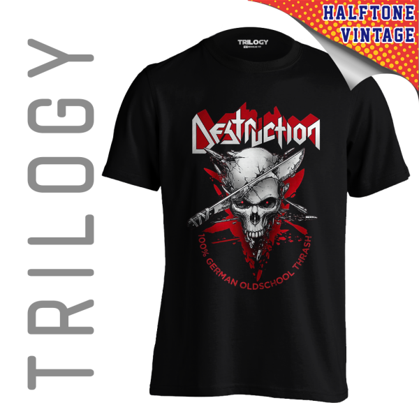 TRILOGY TRF 0526	Kaos Destruction - Heavy Metal Rock Band Classic Retro Vintage